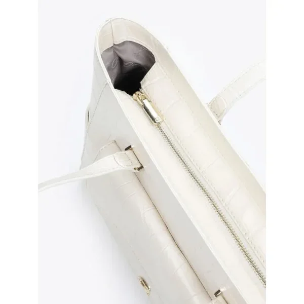 Axel Allison Γυναικεία Τσάντα Shopper Λευκή 1010-2943 004 Γυναικείες τσάντες 45