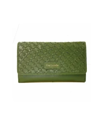 Δερμάτινο Γυναικείο Πορτοφόλι Guy Laroche 23913-green Πράσινο