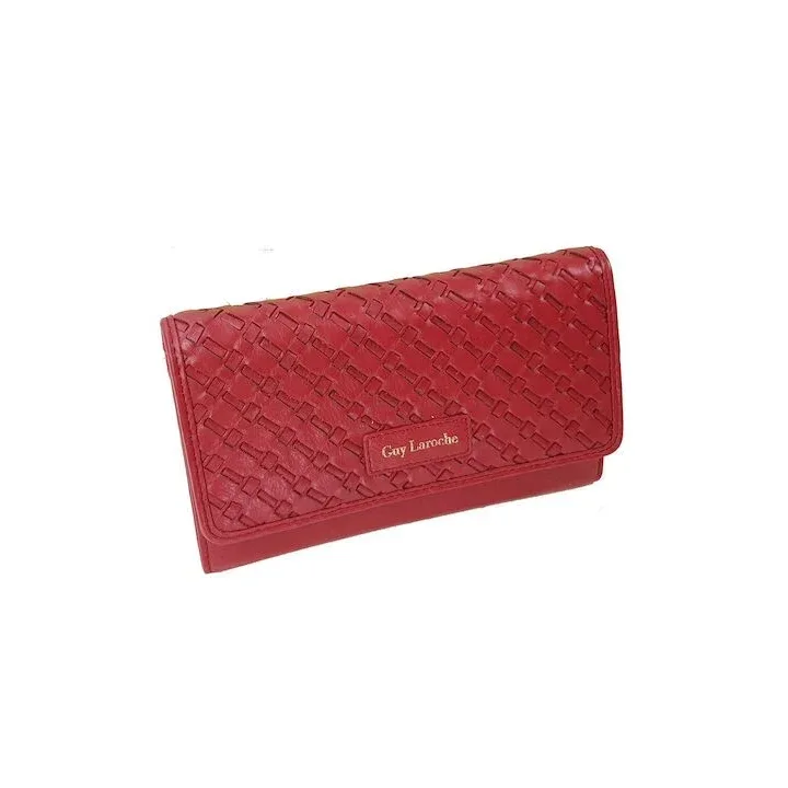 Δερμάτινο Γυναικείο Πορτοφόλι Guy Laroche 23913-red Κόκκινο 20 Δερμάτινο Γυναικείο Πορτοφόλι Guy Laroche 23913-red Κόκκινο Δέρμα 20