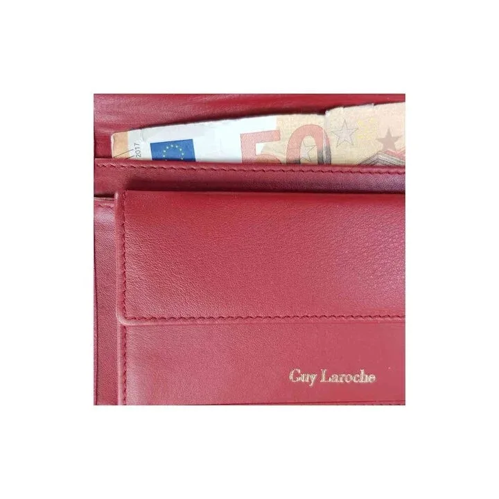 Δερμάτινο Γυναικείο Πορτοφόλι Guy Laroche 23913-red Κόκκινο 22 Δερμάτινο Γυναικείο Πορτοφόλι Guy Laroche 23913-red Κόκκινο Δέρμα 22