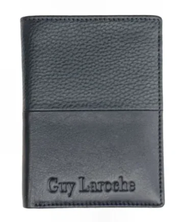 Guy Laroche 37708 Δερμάτινο Ανδρικό Πορτοφόλι  με RFID Μπλε Αντρικά είδη