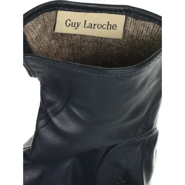 Guy Laroche 98862 Μπλε Γυναικεία Δερμάτινα Γάντια Γάντια 6