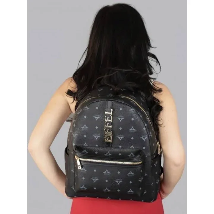 La tour Eiffel N36-142030-3ΗΑ/01 Γυναικεία Τσάντα Πλάτης Μαύρη 28 La tour Eiffel N36-142030-3ΗΑ/01 Γυναικεία Τσάντα Πλάτης Μαύρη Νέες Αφίξεις 28