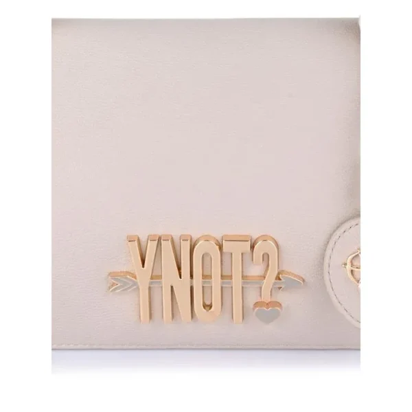 Τσάντα Ώμου-Χιαστί Y Not? LVS-001S4 Cream Γυναικείες τσάντες 12
