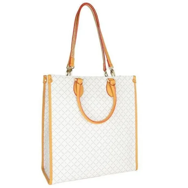 La tour Eiffel N171-191009-1H Γυναικεία Τσάντα Tote Χειρός Λευκή Γυναικεία Τσάντα Χειρός 5