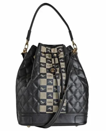 La tour Eiffel NJ35-10075LB Σετ Γυναικείο Πουγκί ‘Ωμου Μαύρο Γυναικείες τσάντες
