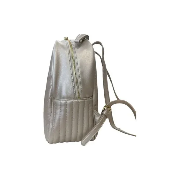 Σακίδιο Πλάτης Γυναικείο YNOT? SRIPE STR-006F4 PLATINUM Σακίδια / Backpack 4