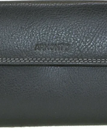 ARMONTO ΠΟΡΤΟΦΟΛΙ ΔΕΡΜΑΤΙΝΟ 8311 ΜΑΥΡΟ