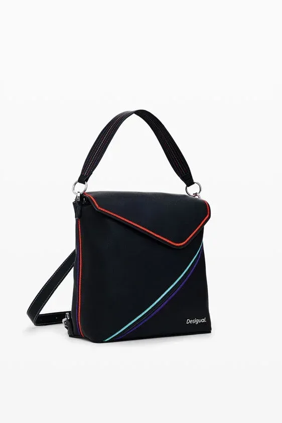 DESIGUAL ΣΑΚΙΔΙΟ ΠΛΑΤΗΣ 24WAKP14/2000 ΜΑΥΡΟ 16 DESIGUAL ΣΑΚΙΔΙΟ ΠΛΑΤΗΣ 24WAKP14/2000 ΜΑΥΡΟ Γυναικείες τσάντες 16
