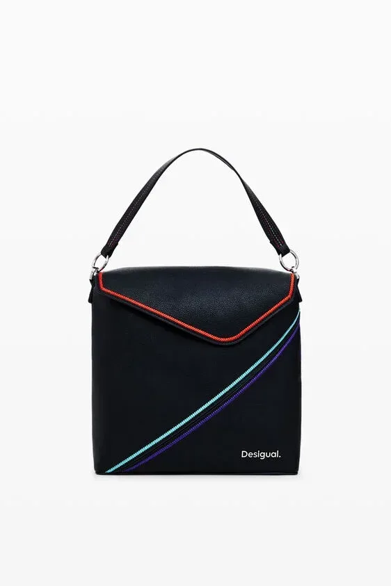 DESIGUAL ΣΑΚΙΔΙΟ ΠΛΑΤΗΣ 24WAKP14/2000 ΜΑΥΡΟ 11 DESIGUAL ΣΑΚΙΔΙΟ ΠΛΑΤΗΣ 24WAKP14/2000 ΜΑΥΡΟ Γυναικείες τσάντες 11