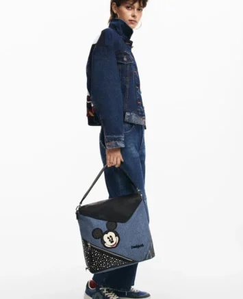 DESIGUAL ΣΑΚΙΔΙΟ ΠΛΑΤΗΣ DISNEY 24WAKP32/5008 TZIN