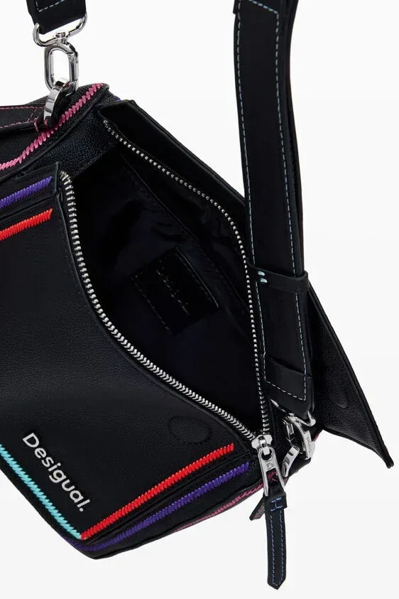 DESIGUAL ΤΣΑΝΤΑ ΧΕΙΡΟΣ/ΧΙΑΣΤΙ 24WAXPAI/2000 ΜΑΥΡΟ 21 DESIGUAL ΤΣΑΝΤΑ ΧΕΙΡΟΣ/ΧΙΑΣΤΙ 24WAXPAI/2000 ΜΑΥΡΟ Γυναικεία Τσάντα Χειρός 21