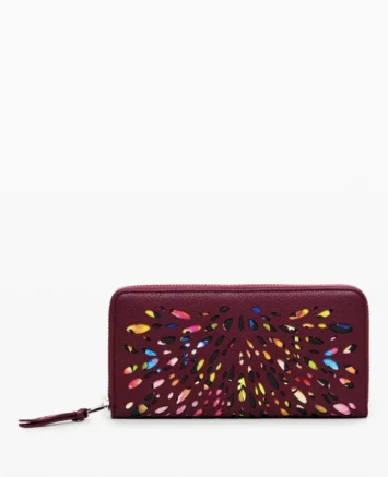 DESIGUAL ΠΟΡΤΟΦΟΛΙ 24WAYP31 ΜΑΥΡΟ Πορτοφόλια
