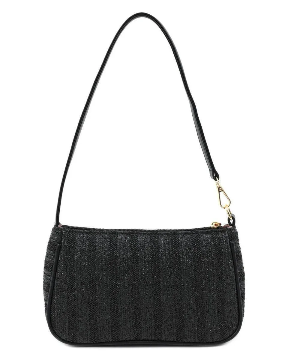 DOCA  ΤΣΑΝΤΑΚΙ ΩΜΟΥ ΜΑΥΡΟ 22148 17 DOCA  ΤΣΑΝΤΑΚΙ ΩΜΟΥ ΜΑΥΡΟ 22148 Γυναικείες τσάντες 17