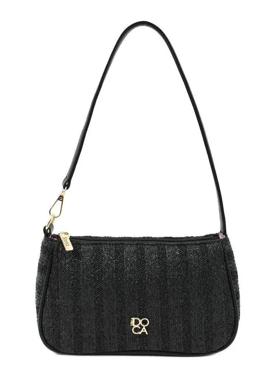 DOCA  ΤΣΑΝΤΑΚΙ ΩΜΟΥ ΜΑΥΡΟ 22148 15 DOCA  ΤΣΑΝΤΑΚΙ ΩΜΟΥ ΜΑΥΡΟ 22148 Γυναικείες τσάντες 15