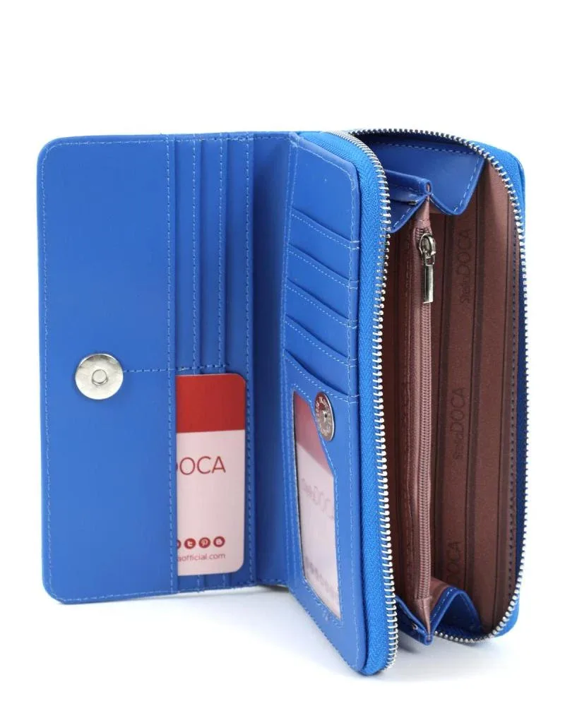 DOCA  ΠΟΡΤΟΦΟΛΙ  ΜΠΛΕ 67319 36 DOCA  ΠΟΡΤΟΦΟΛΙ  ΜΠΛΕ 67319 Πορτοφόλια 36