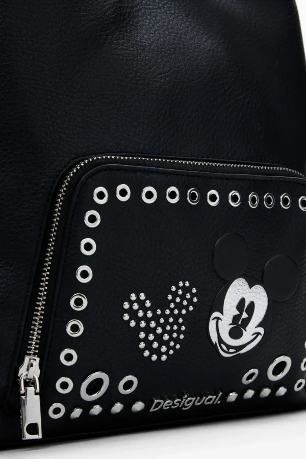 DESIGUAL ΣΑΚΙΔΙΟ ΠΛΑΤΗΣ ΜΙΚΥ ΜΑΟΥΣ SAKP06/2000 MΑΥΡΟ Γυναικείες τσάντες 8