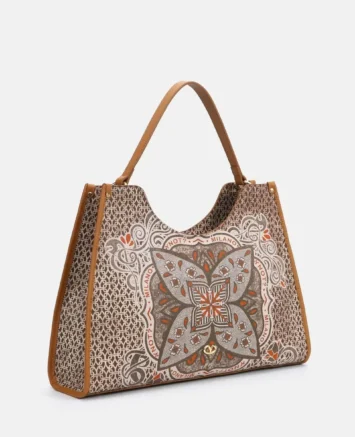 YNOT? ΤΣΑΝΤΑ TOTE ART.FLW-705S5 ΜΠΕΖ