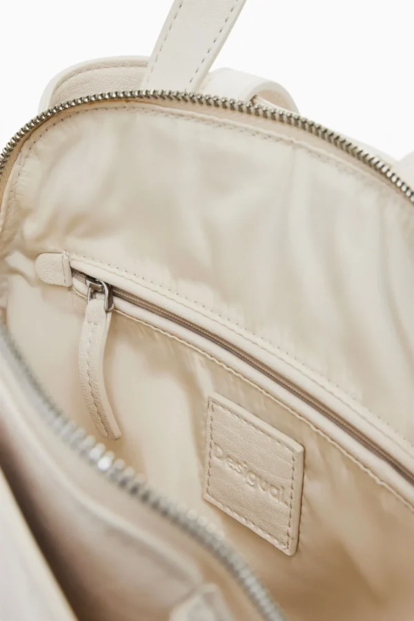 DESIGUAL ΣΑΚΙΔΙΟ ΠΛΑΤΗΣ 25SAKP20/1001 ΜΠΕΖ Γυναικείες τσάντες 8