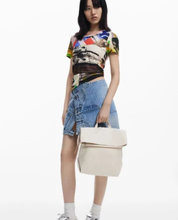 DESIGUAL ΣΑΚΙΔΙΟ ΠΛΑΤΗΣ 25SAKP29/1001