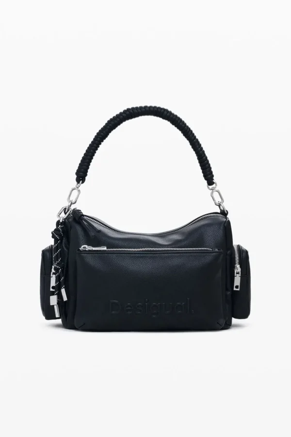 DESIGUAL ΤΣΑΝΤΑ ΩΜΟΥ 25SAXPBJ/2000 ΜΑΥΡΟ Γυναικείες τσάντες 7