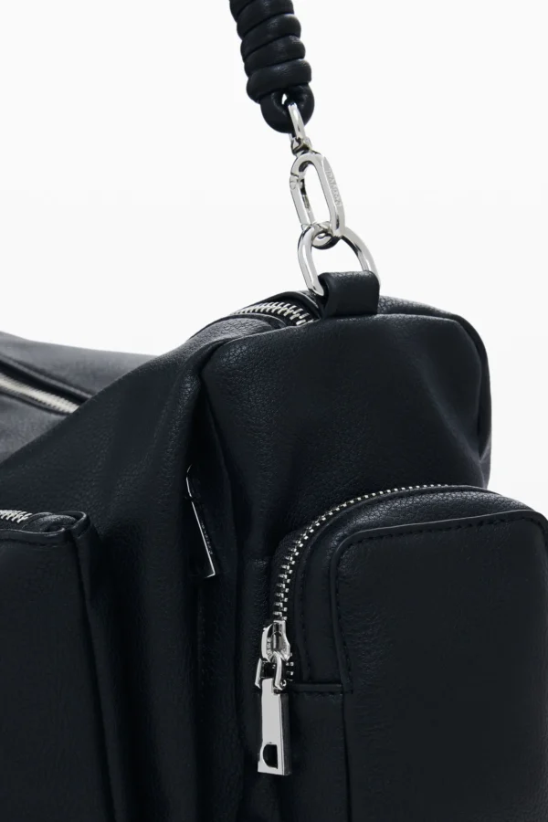 DESIGUAL ΤΣΑΝΤΑ ΩΜΟΥ 25SAXPBJ/2000 ΜΑΥΡΟ Γυναικείες τσάντες 12