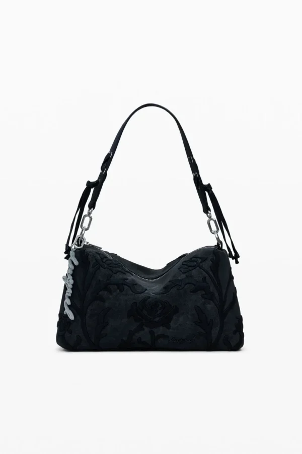 DESIGUAL ΤΣΑΝΤΑ ΧΕΙΡΟΣ /ΩΜΟΥ 25WAXP412000U ΜΑΥΡΗ Γυναικεία Τσάντα Χειρός 5