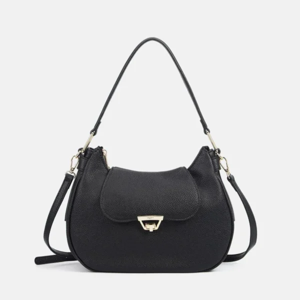YNOT?  ΤΣΑΝΤΑ ΩΜΟΥ ΙΤΑΛΙΑΣ  HAR005F6 BLACK Γυναικείες τσάντες 11