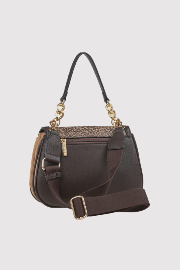 VERDE ΓΥΝΑΙΚΕΙΑ ΤΣΑΝΤΑ ΧΙΑΣΤΙ 16-0008176  ANIMAL PRINT ΚΑΦΕ Γυναικείες τσάντες 18