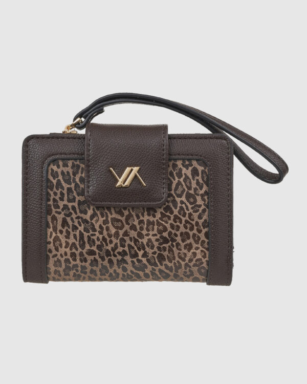 VERDE ΓΥΝΑΙΚΕΙΟ ΠΟΡΤΟΦΟΛΙ 18-0001547 ΑΣ ANIMAL PRINT ΚΑΦΕ Νέες Αφίξεις 9