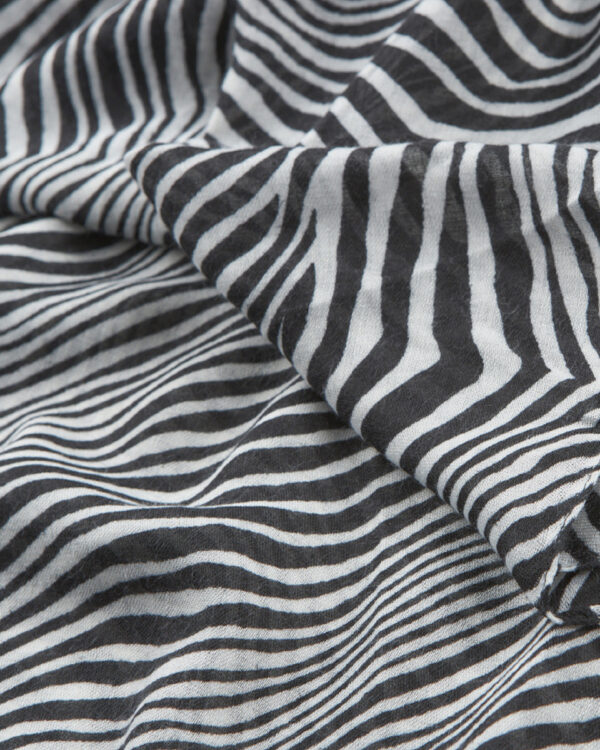 VERDE ΓΥΝΑΙΚΕΙΑ ΕΣΑΡΠΑ 03-0002529 ANIMAL PRINT ΜΑΥΡΟ Αξεσουάρ Μόδας 42