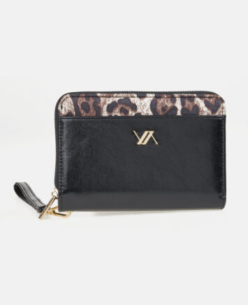 VERDE ΓΥΝΑΙΚΕΙΟ ΠΟΡΤΟΦΟΛΙ 18-0001544  ANIMAL PRINT ΜΑΥΡΟ VERDE ΓΥΝΑΙΚΕΙΟ ΠΟΡΤΟΦΟΛΙ 18-0001544  ANIMAL PRINT ΜΑΥΡΟ Πορτοφόλια