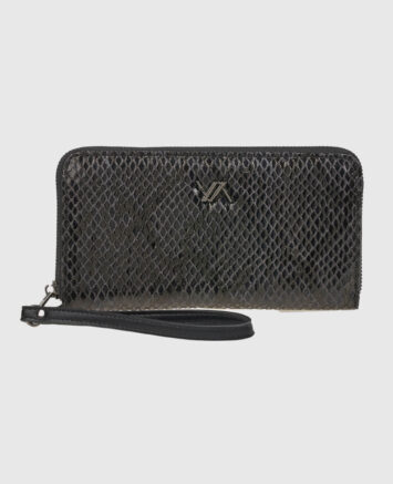VERDE ΓΥΝΑΙΚΕΙΟ ΠΟΡΤΟΦΟΛΙ 18-0001553 ANIMAL PRINT ΜΑΥΡΟ