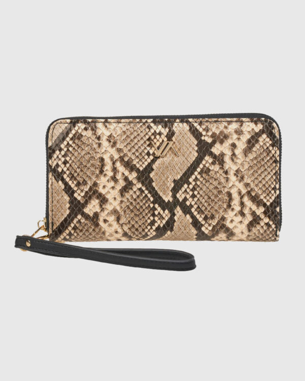 VERDE ΓΥΝΑΙΚΕΙΟ ΠΟΡΤΟΦΟΛΙ 18-0001553 ANIMAL PRINT ΜΠΕΖ Πορτοφόλια 87