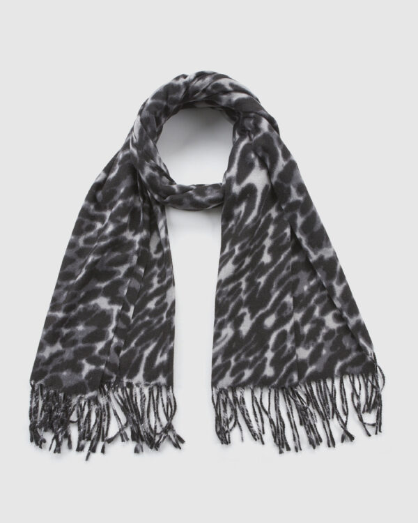 VERDE ΓΥΝΑΙΚΕΙΟ ΚΑΣΚΟΛ 06-0001331 ANIMAL PRINT ΜΑΥΡΟ Αξεσουάρ Μόδας 3