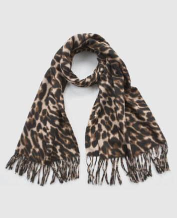 VERDE ΓΥΝΑΙΚΕΙΟ ΚΑΣΚΟΛ 06-0001331 ANIMAL PRINT ΚΑΦΕ Αξεσουάρ Μόδας
