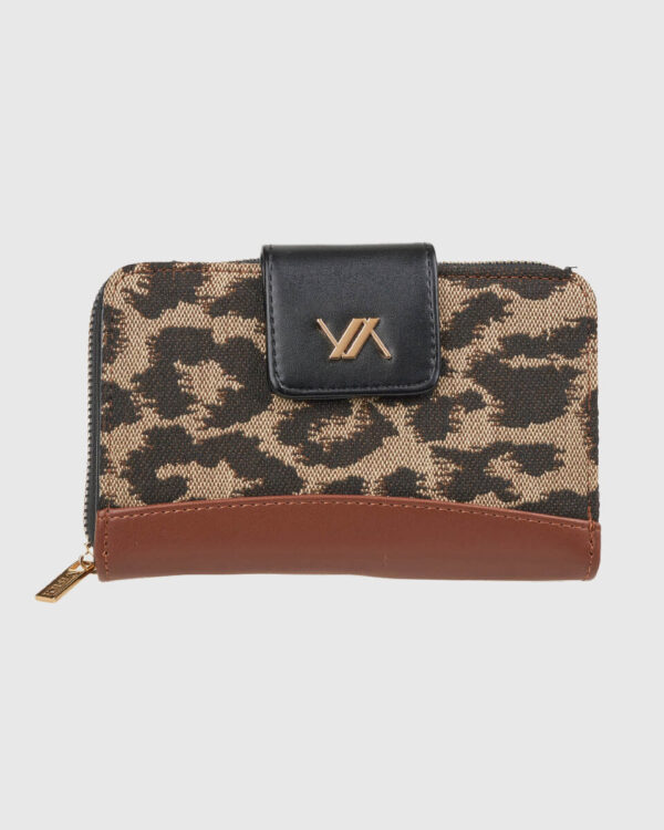 VERDE ΓΥΝΑΙΚΕΙΟ ΠΟΡΤΟΦΟΛΙ 18-0001572 ANIMAL PRINT ΚΑΦΕ Νέες Αφίξεις 3