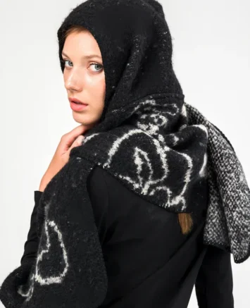 ANEKKE ΠΑΣΜΙΝΑ ΜΕ ΚΟΥΚΟΥΛΑ ΙΣΠΑΝΙΑΣ 41480-233  ΑΣΠΡΟΜΑΥΡΟ