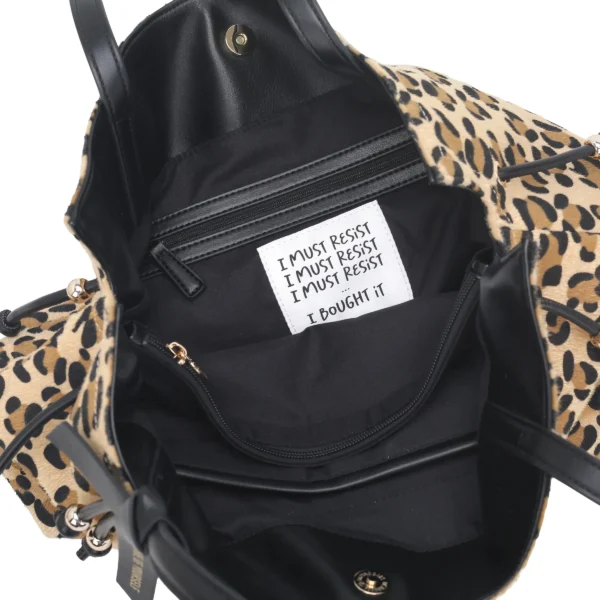 LE PANDORINE ΤΣΑΝΤΑ ΩΜΟΥ PF2511B08 ANIMAL PRINT Γυναικείες τσάντες 5