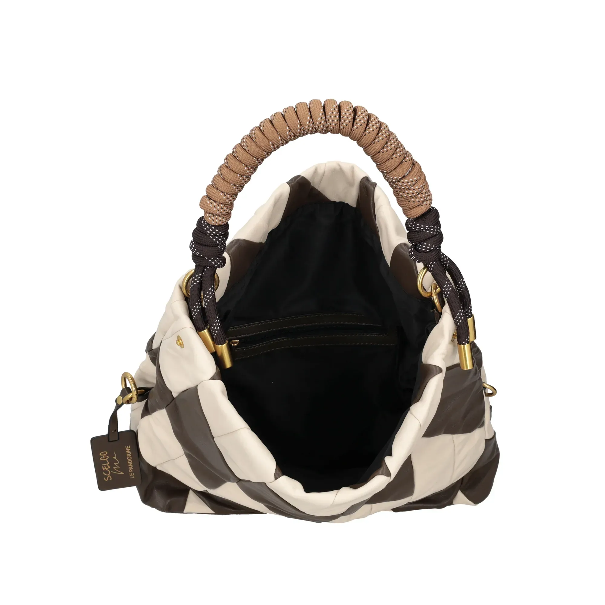 LE PANDORINE ΤΣΑΝΤΑ ΩΜΟΥ PF2518B12 ΕΚΡΟΥ/ΛΑΔΙ 67 LE PANDORINE ΤΣΑΝΤΑ ΩΜΟΥ PF2518B12 ΕΚΡΟΥ/ΛΑΔΙ Γυναικείες τσάντες 67