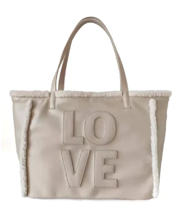 LE PANDORINE ΤΣΑΝΤΑ ΩΜΟΥ PF2523B70 ΕΚΡΟΥ