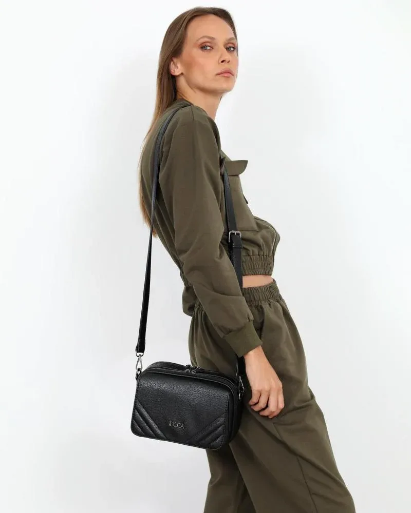 DOCA  ΤΣΑΝΤΑ ΧΙΑΣΤΙ ΧΑΚΙ 23031 28 DOCA  ΤΣΑΝΤΑ ΧΙΑΣΤΙ ΧΑΚΙ 23031 Γυναικείες τσάντες 28