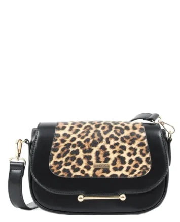 DOCA  ΤΣΑΝΤΑ ΧΙΑΣΤΙ ΜΑΥΡΗ 22662 Γυναικείες τσάντες