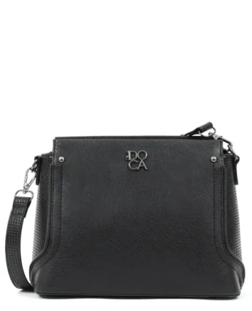 DOCA  ΤΣΑΝΤΑ ΧΙΑΣΤΙ ΜΑΥΡΗ 22759 Γυναικείες τσάντες