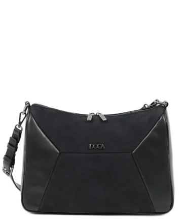 DOCA  ΤΣΑΝΤΑ ΩΜΟΥ ΜΑΥΡΗ 23042 Γυναικείες τσάντες