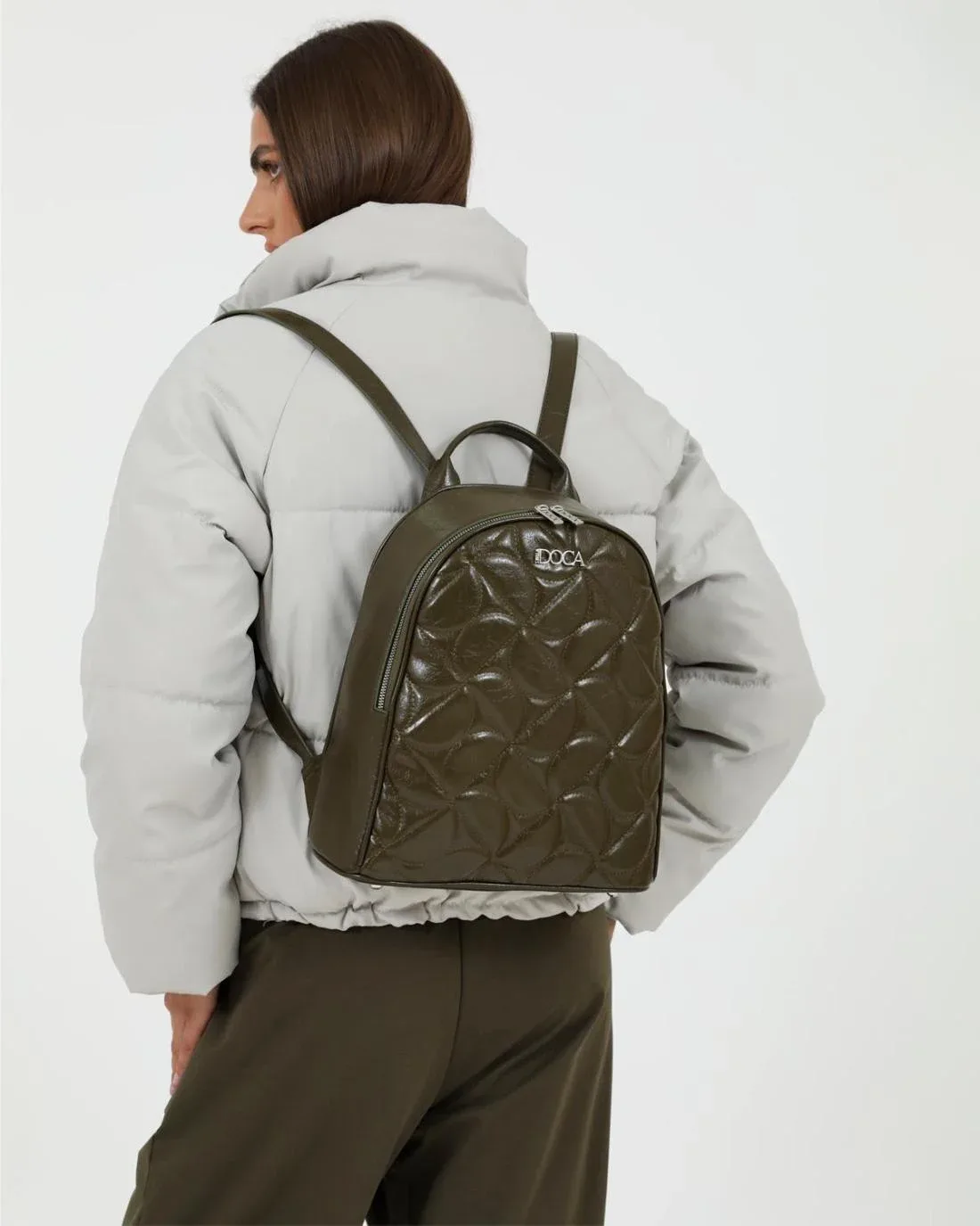 DOCA ΣΑΚΙΔΙΟ ΠΛΑΤΗΣ ΛΑΔΙ 22984 4 DOCA ΣΑΚΙΔΙΟ ΠΛΑΤΗΣ ΛΑΔΙ 22984 Γυναικείες τσάντες 4