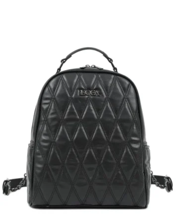 DOCA  ΣΑΚΙΔΙΟ ΠΛΑΤΗΣ ΜΑΥΡΟ 22969 Γυναικείες τσάντες