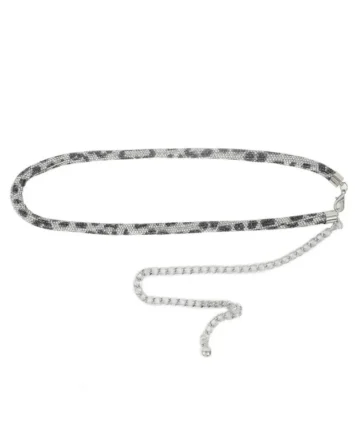 DOCA  ΖΩΝΗ  ΜΕ ΣΤΡΑΣ ΑΣΗΜΙ/ΓΚΡΙ 81860