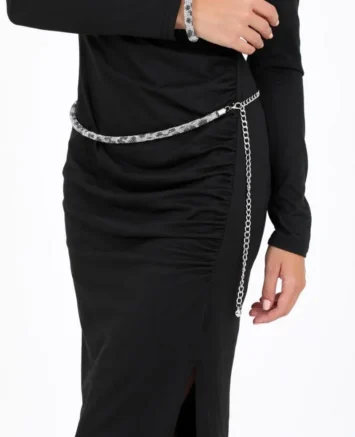 DOCA  ΖΩΝΗ  ΜΕ ΣΤΡΑΣ ΑΣΗΜΙ/ΓΚΡΙ 81860