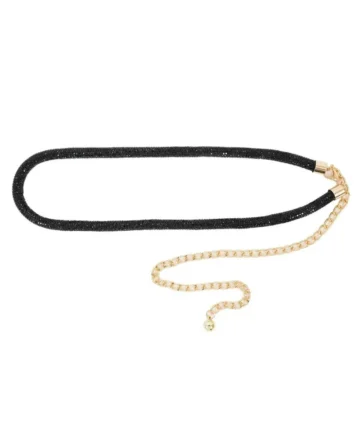 DOCA  ΖΩΝΗ ΜΕ ΣΤΡΑΣ ΜΑΥΡΗ 81862